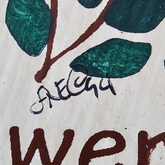 Plain Jane Friends Slate Wall Plaque Sign - Picture 4 of 4